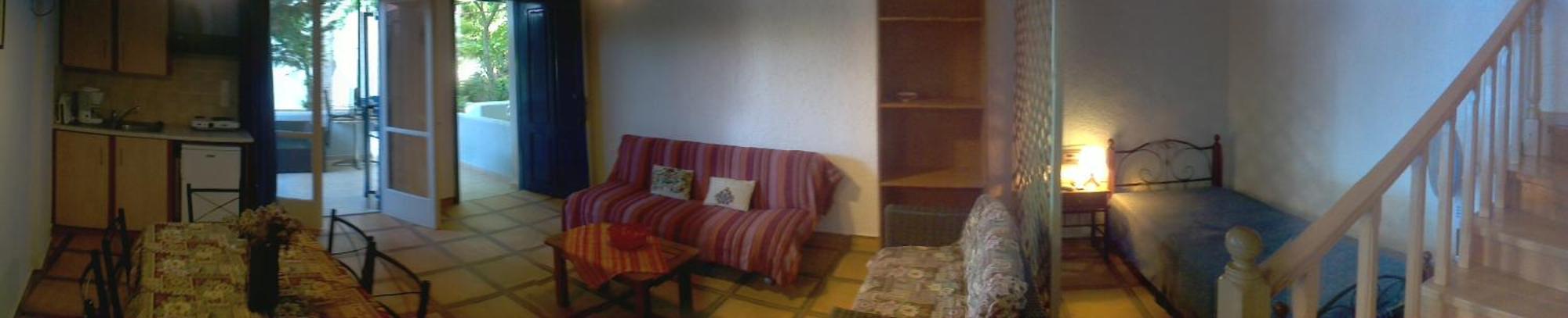 9 Musses Hotel Apartments Skala Mistegnon Chambre photo
