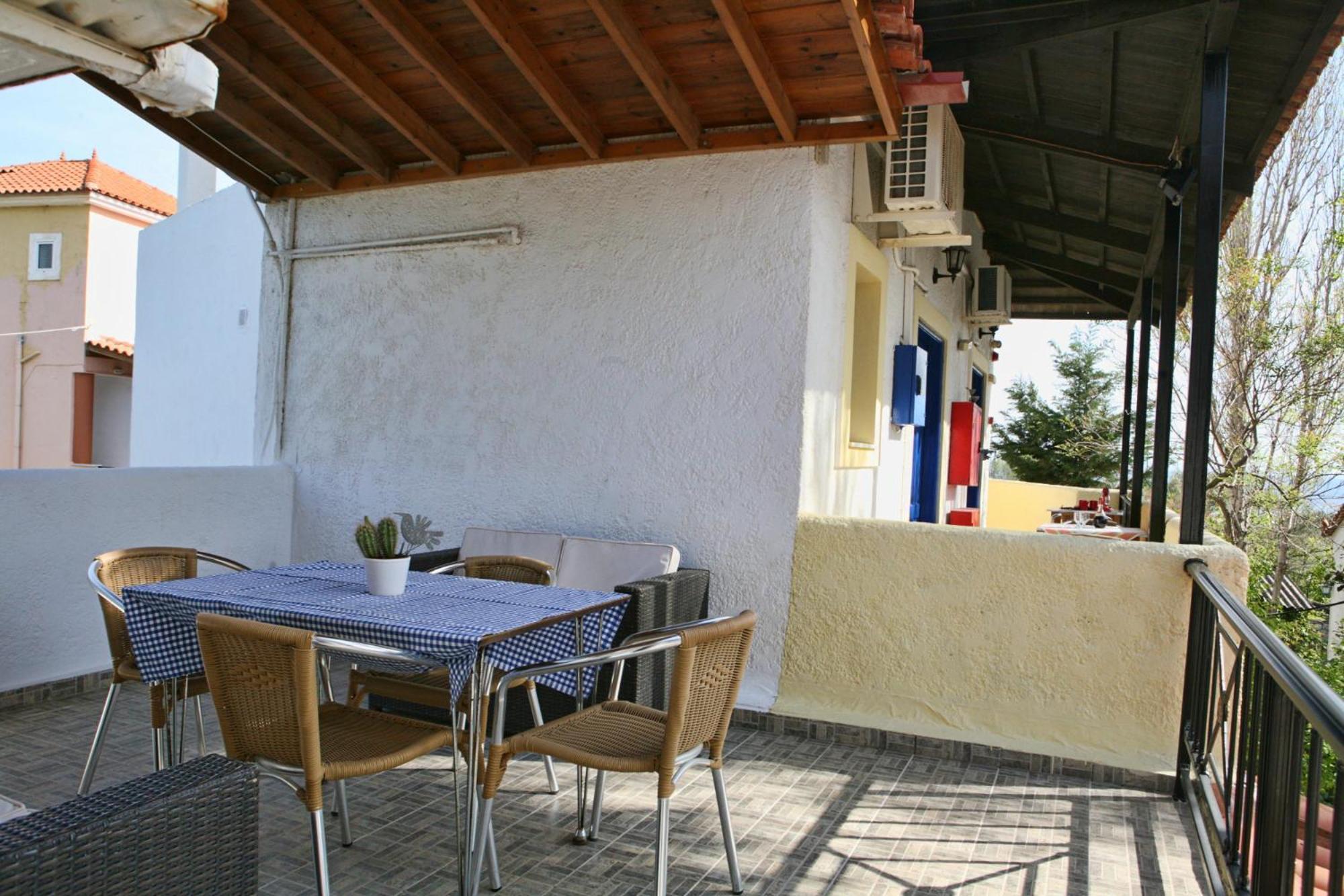 9 Musses Hotel Apartments Skala Mistegnon Chambre photo
